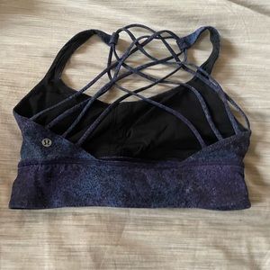 Lululemon galaxy energy sports bra - longline